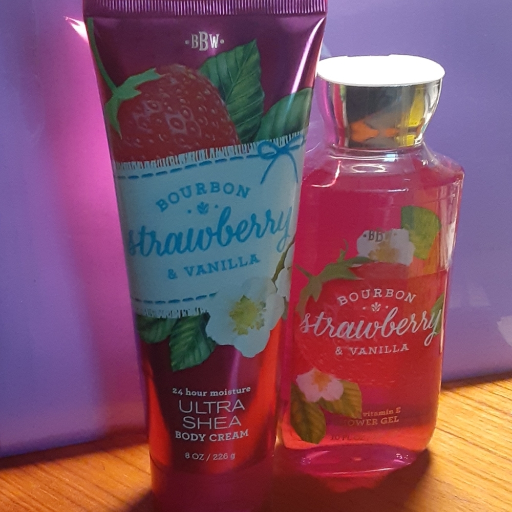 ☆BOURBON STRAWBERRY & VANILLA☆ Set of 2